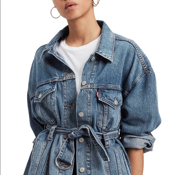 levis belted trucker jacket
